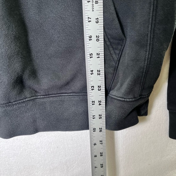 Nike Embroidered Spellout Sweatshirt Hoodie Mens S Black Fall Activewear 2403 - Picture 6 of 8